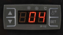Witryna chłodnicza ekspozycyjna 100 L czarna oświetlenie LED Yato