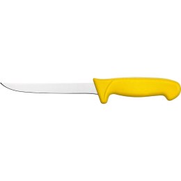Nóż do oddzielania kości wąski L 150 mm żółty