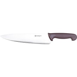 Nóż kuchenny L 250 mm brązowy