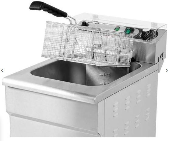 Frytownica z szafką 11,5 L z zaworem spustowym elektryczna Yato Frytownica z szafką 11,5 L z zaworem spustowym elektryczna Yato