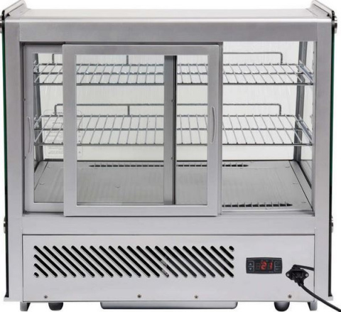 Witryna chłodnicza 120L 68x56x66 SREBRNA Witryna chłodnicza 120L 68x56x66 SREBRNA