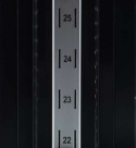 Witryna chłodnicza ekspozycyjna 400L czarna Yato LED