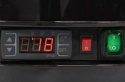 Witryna chłodnicza ekspozycyjna 73 L czarna ,obrotowa ,Yato LED