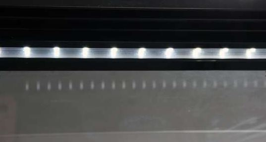 Witryna chłodnicza nadstawna 5x1/2 GN oświetlenie LED Yato
