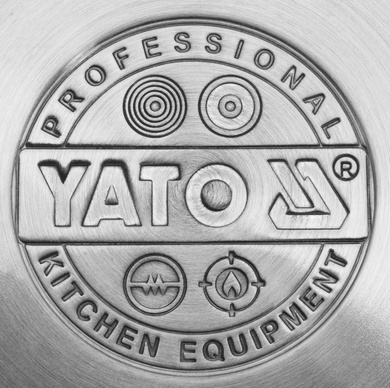 Garnek niski do duszenia fi 36 , pojemność 11,2 l Yato