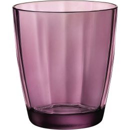 Szklanka do napojów, rock purple, Pulsar, V 390 ml