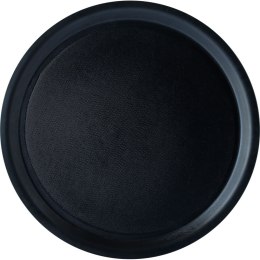 Taca laminowana, czarna, matowa, Ø 330 mm