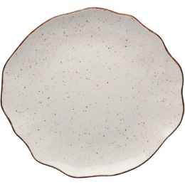 Talerz płytki, kolor beżowy, Stone Age, Ø 330 mm