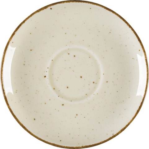 Spodek do filiżanki 390280, kolor kremowy, Aida, Ø 145 mm