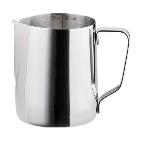 Dzbanek stalowy do spieniania mleka z miarką, V 0.35 l