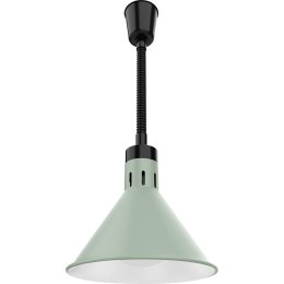Lampa do podgrzewania potraw wisząca, zielona, P 0.25 kW