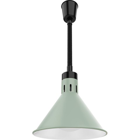 Lampa do podgrzewania potraw wisząca, zielona, P 0.25 kW