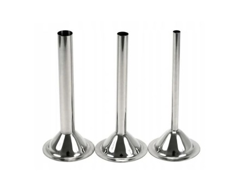 Lejki do maszynki do nadziewania kiełbasy YG-03215 , kpl 3 szt