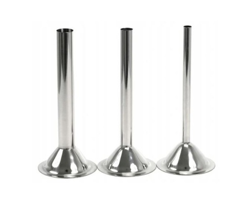 Lejki do maszynki do nadziewania kiełbasy YG-03215 , kpl 3 szt