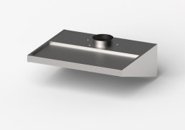 Okap do niskich pomieszczeń, skręcany, Gredil, 1210x1000x400 mm