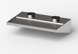 Okap do niskich pomieszczeń, skręcany, Gredil, 1510x1000x400 mm