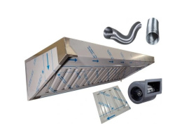 Okap gastronomiczny 2000 x 700 x 400 mm