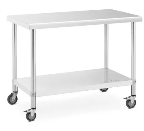 Stół jezdny 120x60 nierdzewny