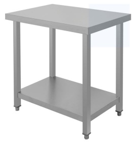 Stół centralny roboczy 150X60 CM kwadratowe nogi stal nierdzewna SS201 Yato