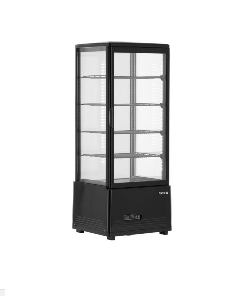 WITRYNA CHŁODNICZA 98L 46X41X112 CZARNA YG-05053