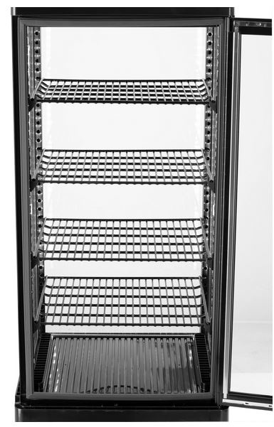 WITRYNA CHŁODNICZA 98L 46X41X112 CZARNA YG-05053