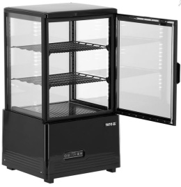 Witryna chłodnicza 59 l 46x41x82 czarna Yato YG-05050