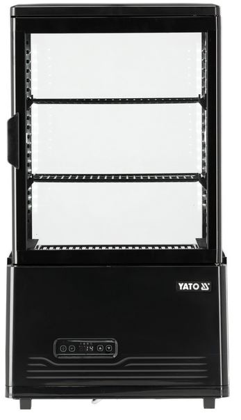 Witryna chłodnicza 59 l 46x41x82 czarna Yato YG-05050