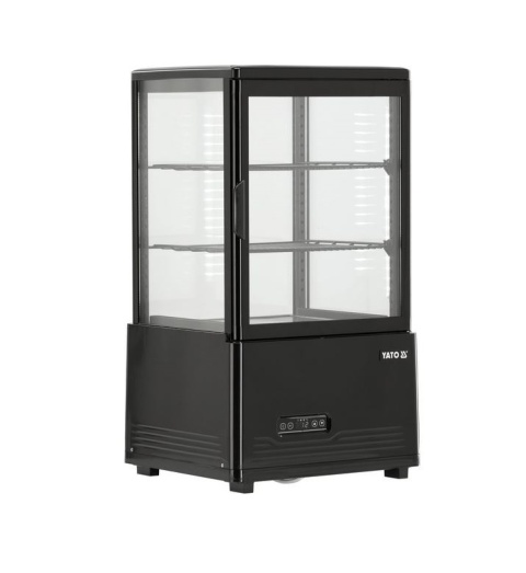 Witryna chłodnicza 59 l 46x41x82 czarna Yato YG-05050
