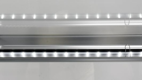 Witryna chłodnicza ekspozycyjna 400 L czarna Yato LED