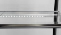 Witryna chłodnicza ekspozycyjna 400 L czarna Yato LED
