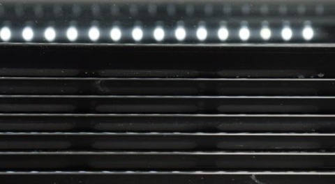 Witryna chłodnicza ekspozycyjna 400 L czarna Yato LED