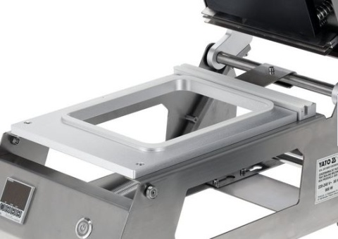 Zgrzewarka do tacek gastronomicznych YG-09280 , profesjonalne pakowanie dań YATO