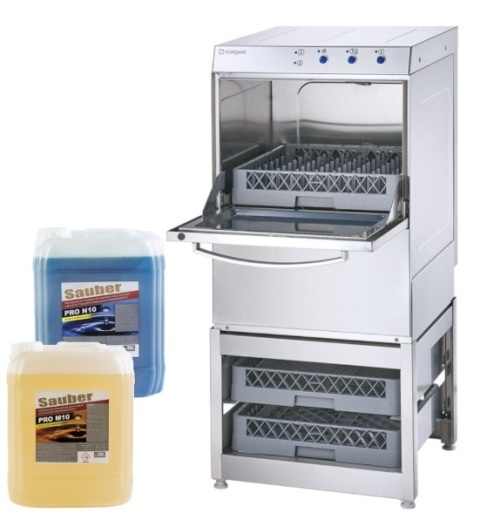 Zmywarka stalgast 801502 wyparzarka z podstawą, uniwersalna, dozownik płynu myjącego, P 3.4/4.9 kW, U 230/400 V