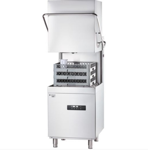 Zmywarka wyparzarka, kapturowa 803036, dozownik płynu myjącego, pompa wspomagająca płukanie, P 10.8 kW, U 400 V