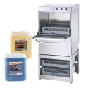 Zmywarka wyparzarka z podstawą 801501 stalgast, uniwersalna, atest, 4.9/3.4 kW, 400/230 V