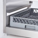 Zmywarka wyparzarka z podstawą 801501 stalgast, uniwersalna, atest, 4.9/3.4 kW, 400/230 V