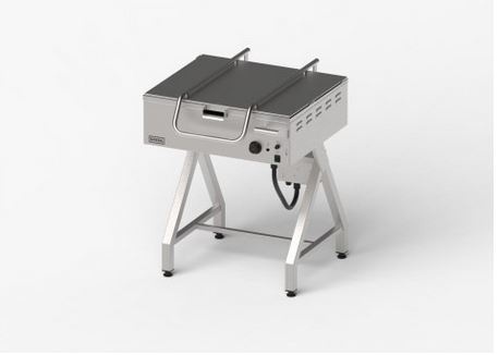 Patelnia elektryczna uchylna na stelażu, Gredil, 700x786x912 mm, P 6.3 kW, U 400 V