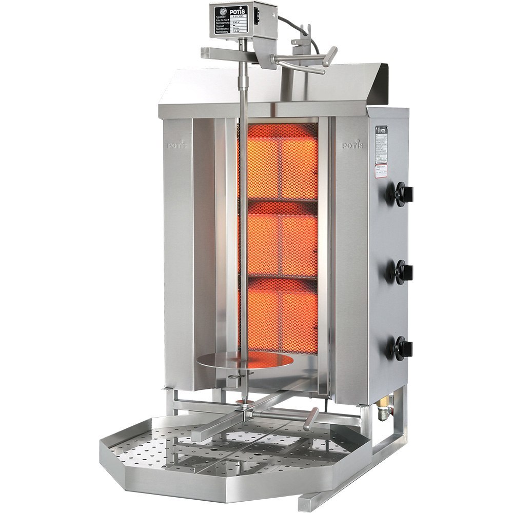 Gyros, kebab, grill gazowy, POTIS, GD-3, Gyros, kebab, grill gazowy, POTIS, GD-3,
