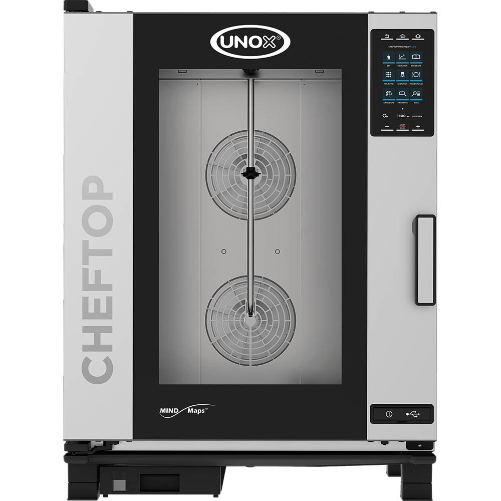 Piec konwekcyjno-parowy 10xGN1/1 ChefTop Mind.Maps plus gazowy 22 kW Piec konwekcyjno-parowy 10xGN1/1 ChefTop Mind.Maps plus gazowy 22 kW
