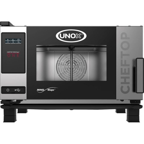Piec konwekcyjno-parowy UNOX 3xGN1/1 ChefTop Mind.Maps one 5 kW Piec konwekcyjno-parowy UNOX 3xGN1/1 ChefTop Mind.Maps one 5 kW