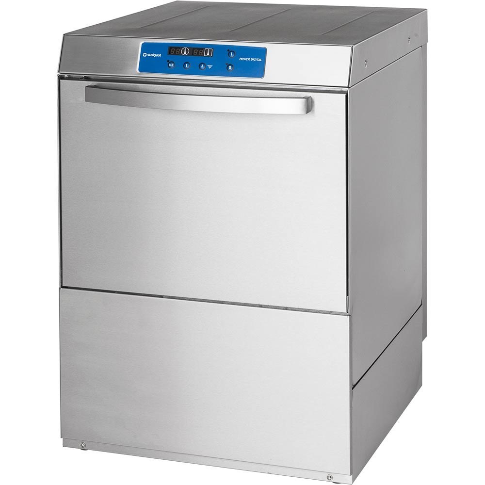 Zmywarka wyparzarka, uniwersalna, Power Digital, dozownik płynu myjącego, pompa zrzutowa, pompa wspomagająca płukanie, P 6.65 kW Zmywarka wyparzarka, uniwersalna, Power Digital, dozownik płynu myjącego, pompa zrzutowa, pompa wspomagająca płukanie, P 6.65 kW