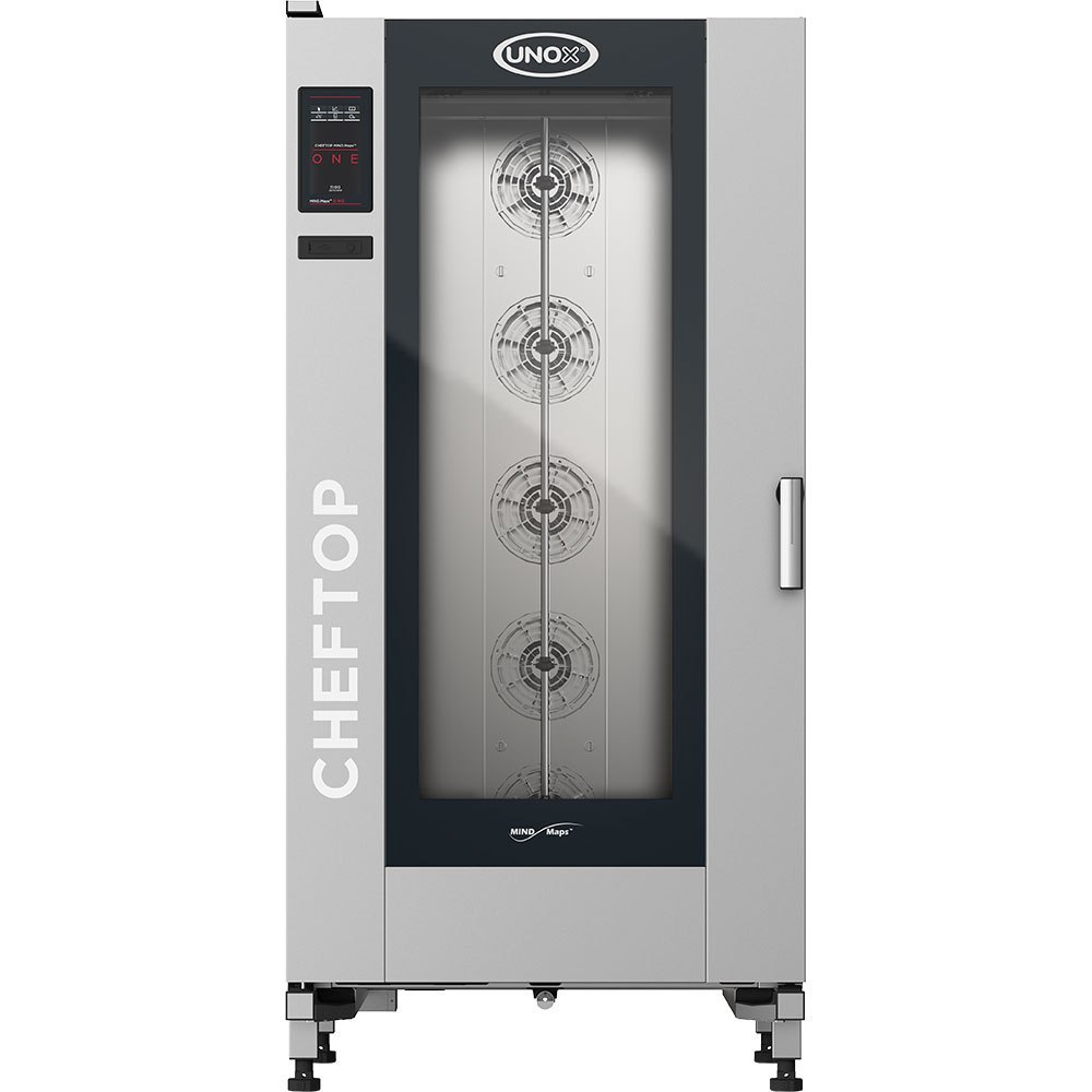 Piec konwekcyjno-parowy ChefTop Big plus z wózkiem, 20 GN 1/1, P 38.5 kW, U 400 V Piec konwekcyjno-parowy ChefTop Big plus z wózkiem, 20 GN 1/1, P 38.5 kW, U 400 V