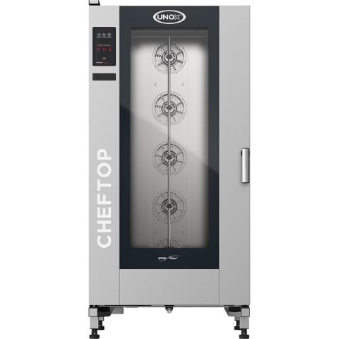 Piec konwekcyjno-parowy ChefTop Big plus z wózkiem, 20 GN 1/1, P 38.5 kW, U 400 V Piec konwekcyjno-parowy ChefTop Big plus z wózkiem, 20 GN 1/1, P 38.5 kW, U 400 V