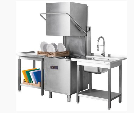 Zmywarka kapturowa, dozownik płynu myjącego, P 11.1 kW, U 400 V Zmywarka kapturowa, dozownik płynu myjącego, P 11.1 kW, U 400 V