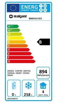Szafa mroźnicza 350 l, zamrażarka wnętrze z ABS, biała lakierowana Szafa mroźnicza 350 l, zamrażarka wnętrze z ABS, biała lakierowana