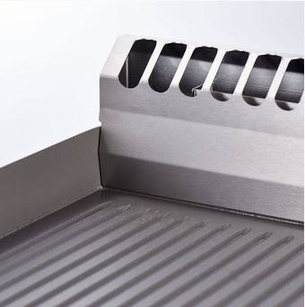 Płyta grillowa gazowa, gładka, 6.5 kW, G30 Płyta grillowa gazowa, gładka, 6.5 kW, G30