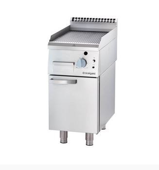 Płyta grillowa gazowa, ryflowana, 6.5 kW, G30 Płyta grillowa gazowa, ryflowana, 6.5 kW, G30